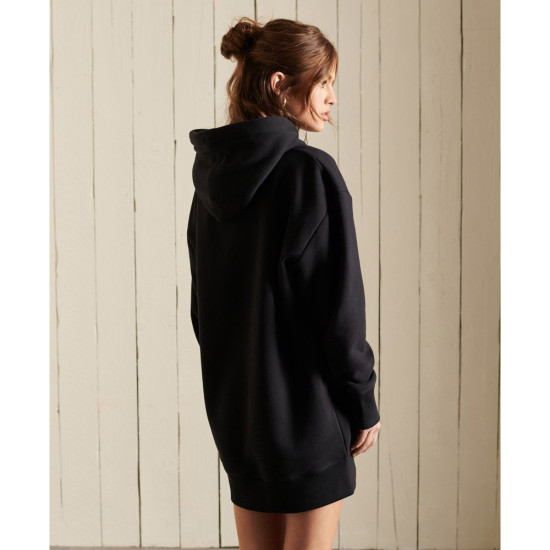Superdry Γυναικείο φόρεμα Vintage Logo Embroidered Hoodie Dress